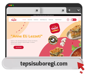 Tepsi Su Böreği E-Ticaret Sitesi